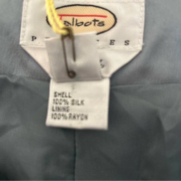 NWT Talbots Silk Pants Women’s 10P Dress Trousers Luxury New Retails $108 - Picture 9 of 15